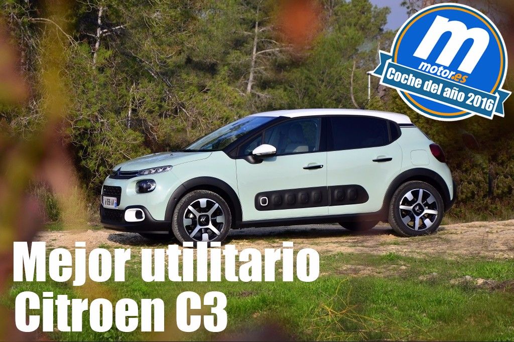 Mejor utilitario 2016 para Motor.es: Citroen C3