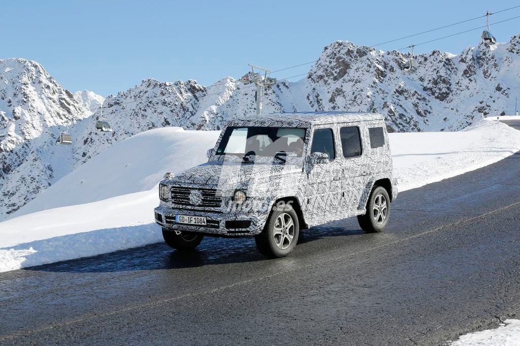 El nuevo Mercedes Clase G 2018 se enfrenta a sus primeras pruebas «invernales»