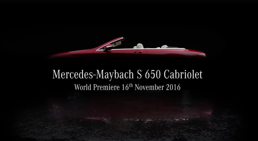 Nuevo Mercedes-Maybach S650 cabriolet para el Salón de Los Ángeles