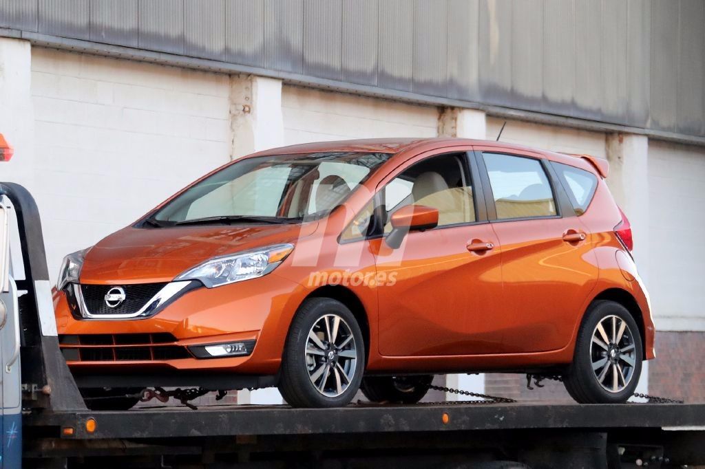 Cazado el Nissan Versa Note 2018 camino de su presentación