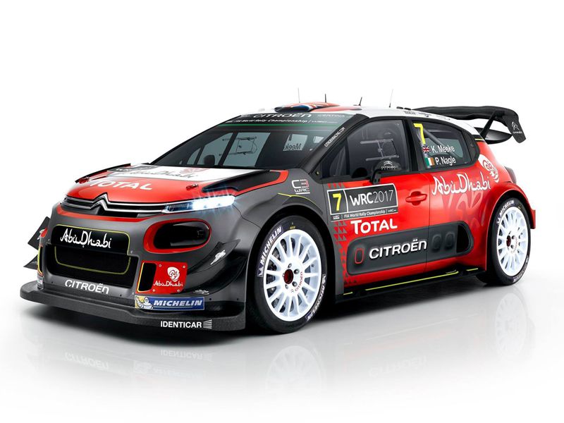 Citroën Racing desvela el nuevo Citroën C3 WRC 2017