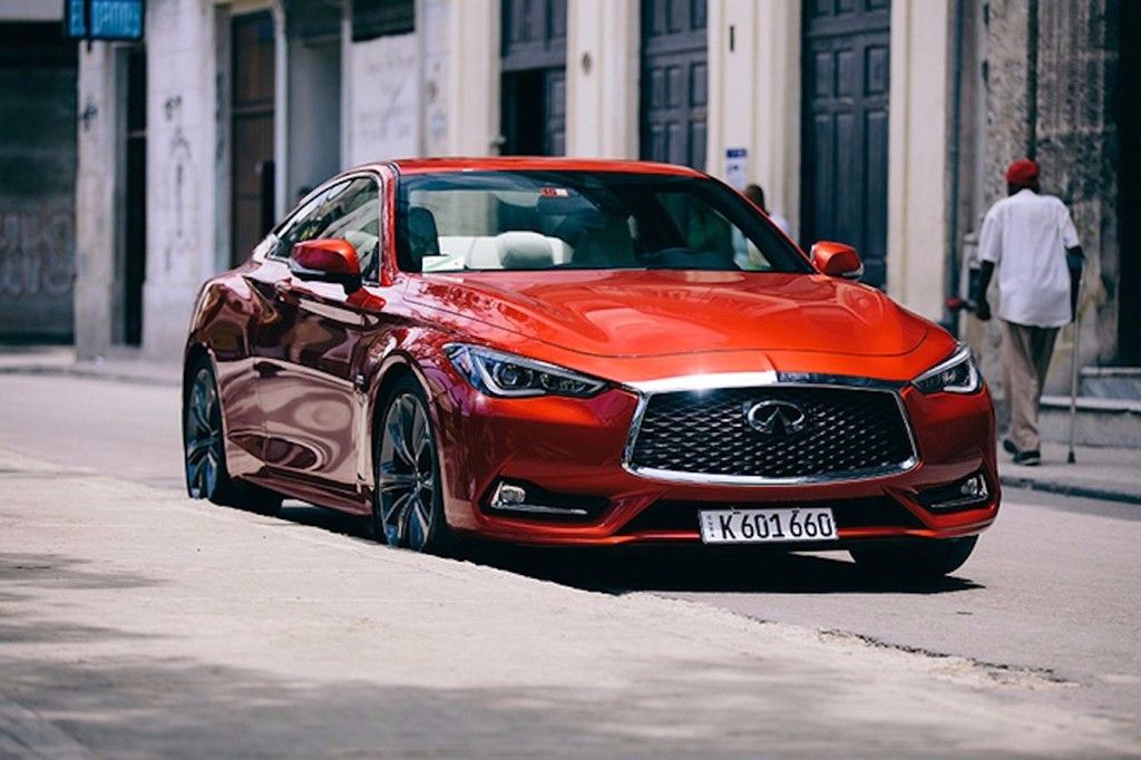 Infiniti Q60: el primer coche de Estados Unidos que llega a Cuba en 58 años