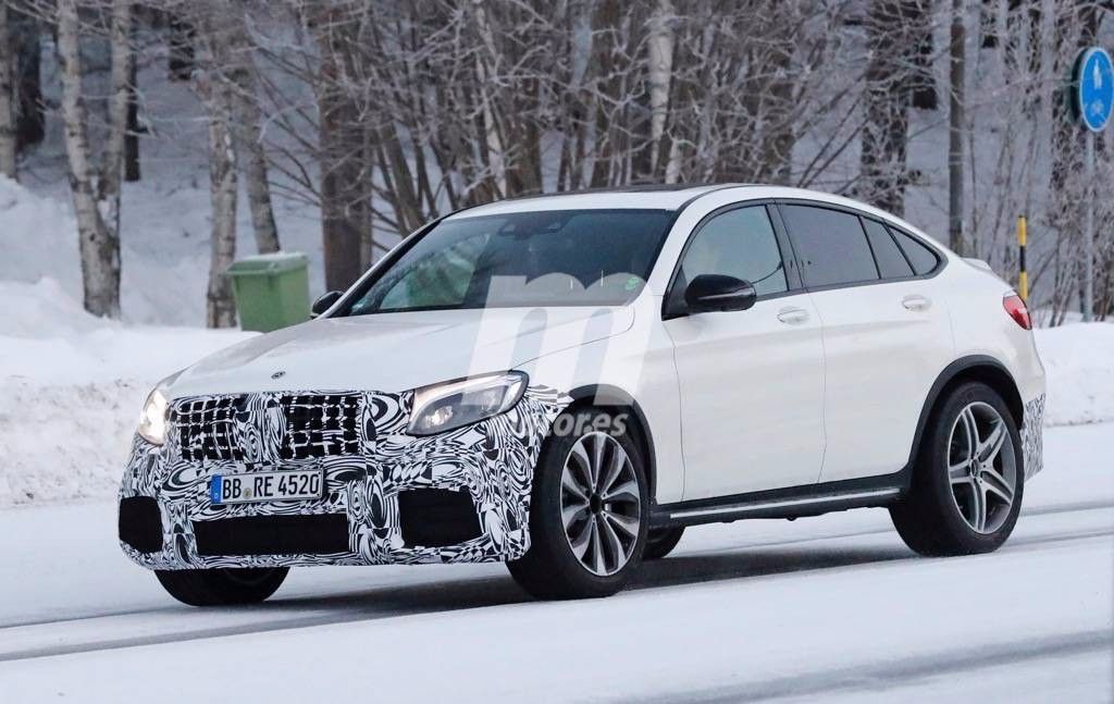 Mercedes-AMG GLC 63 Coupé: Cazada por primera vez la versión AMG 