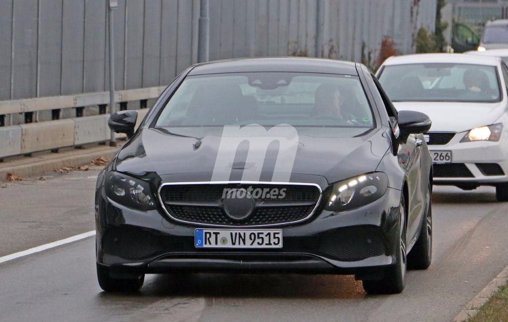 Mercedes Clase E Coupé 2018: ultimando su desarrollo antes de ser presentado en 2017