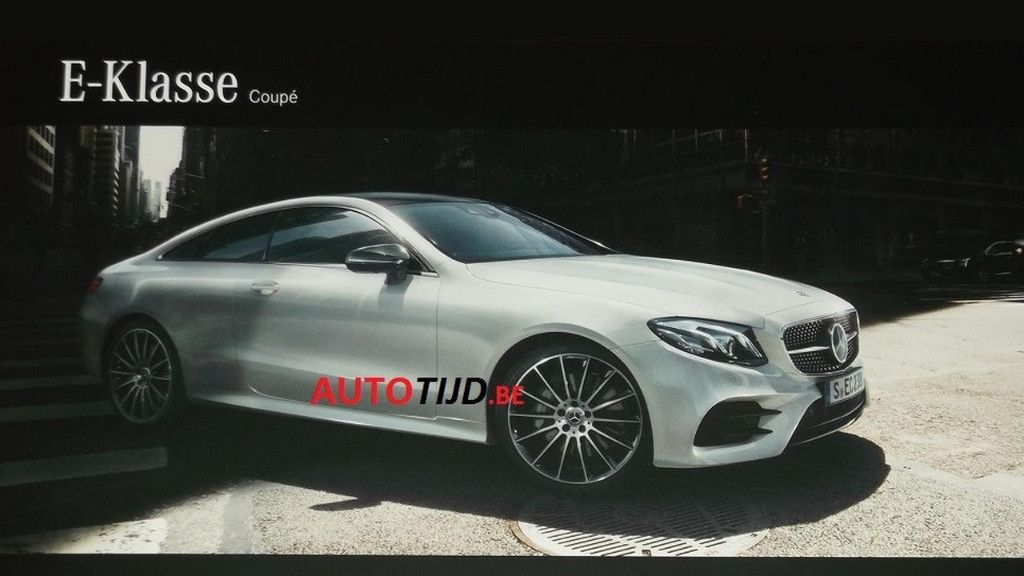 Filtrado: Nuevo Mercedes Clase E Coupé 2018 y su gama al completo