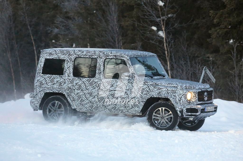 Mercedes AMG G63 2018: el nuevo todoterreno de 600 CV ya rueda en la nieve