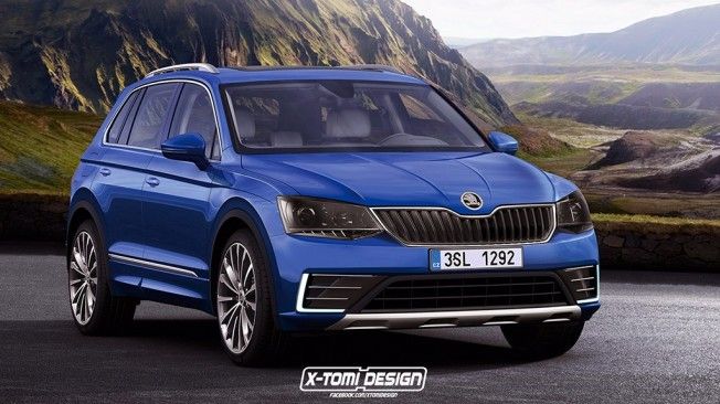 Skoda Yeti 2018 - recreación