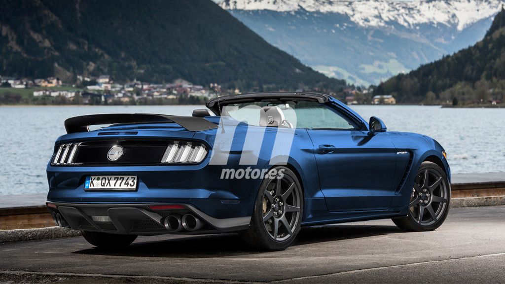 Shelby GT500 convertible 2017: Ford podría haber filtrado la versión descapotable