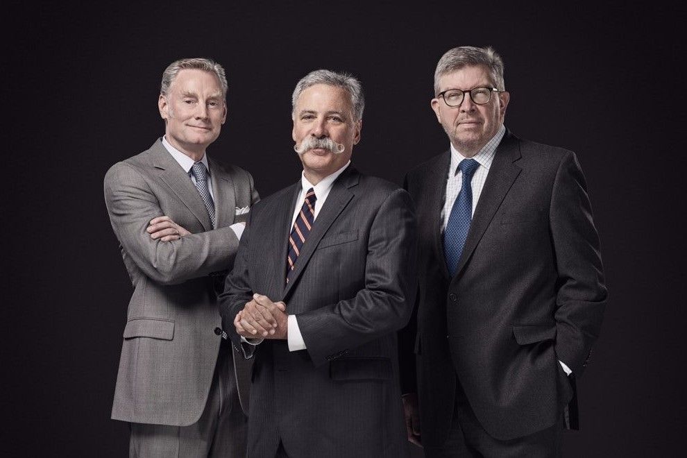 Chase Carey, Ross Brawn y Sean Bratches toman el control de la Fórmula 1