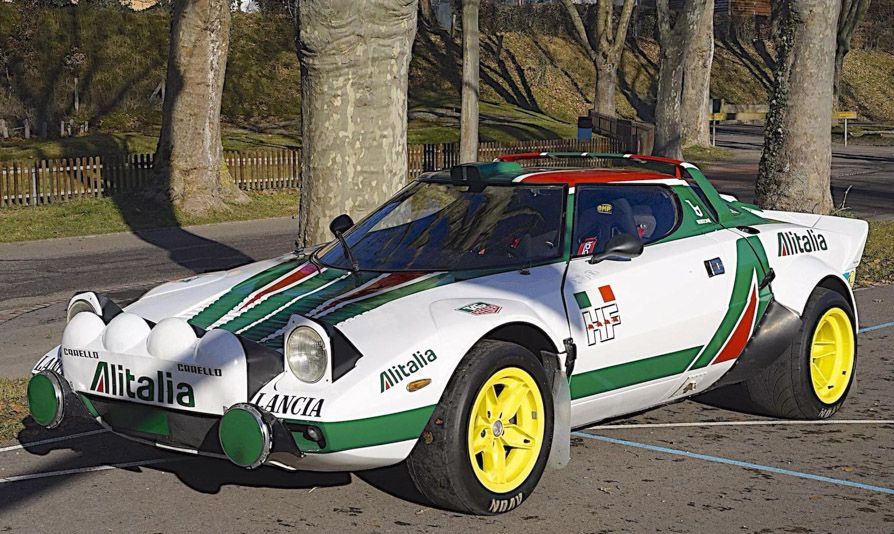 Auténtico Lancia Stratos Group 4 de Rally a subasta en París