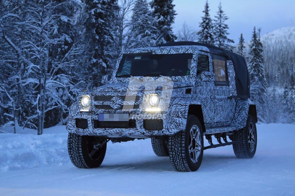 Mercedes Clase G Pick-up 2018 ¿cazado? Así es el enigmático prototipo fotografiado