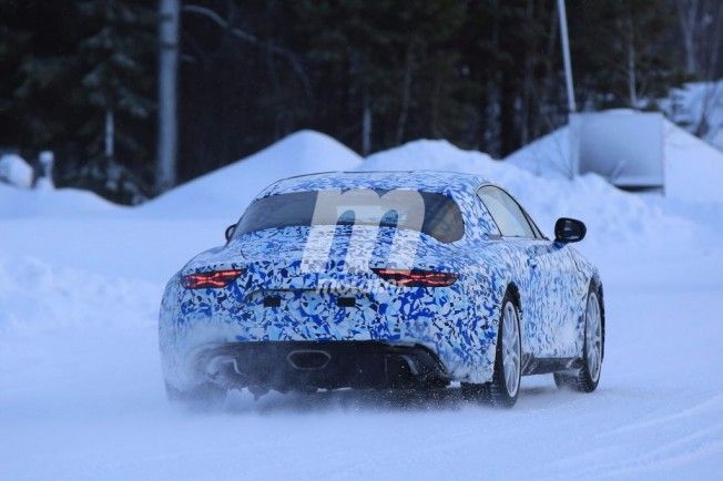 Alpine A120 2017 - foto espía posterior