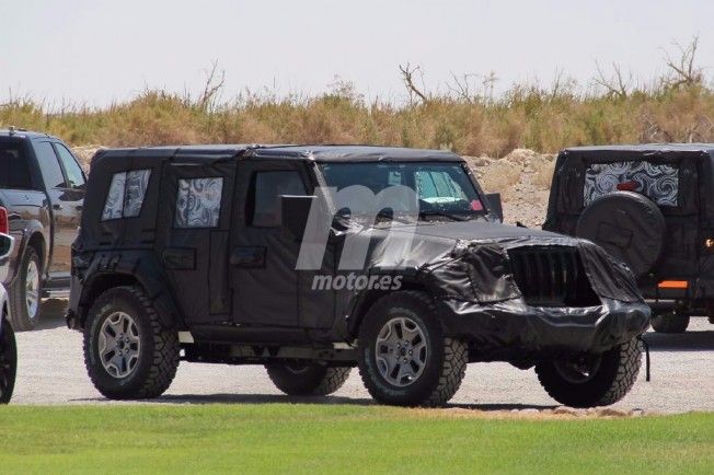 Jeep Wrangler 2018 - foto espía