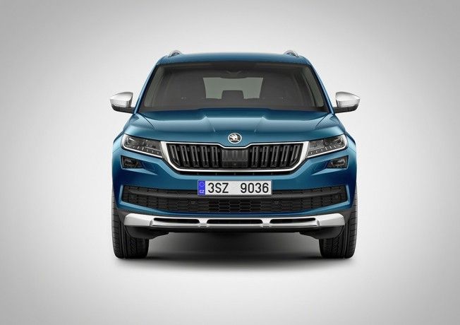 Skoda Kodiaq Scout 2017 - frontal