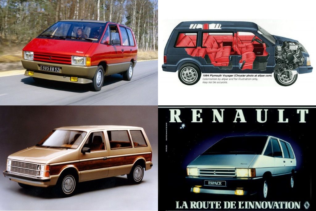 Renault y Chrysler: La historia no contada del origen del monovolumen moderno