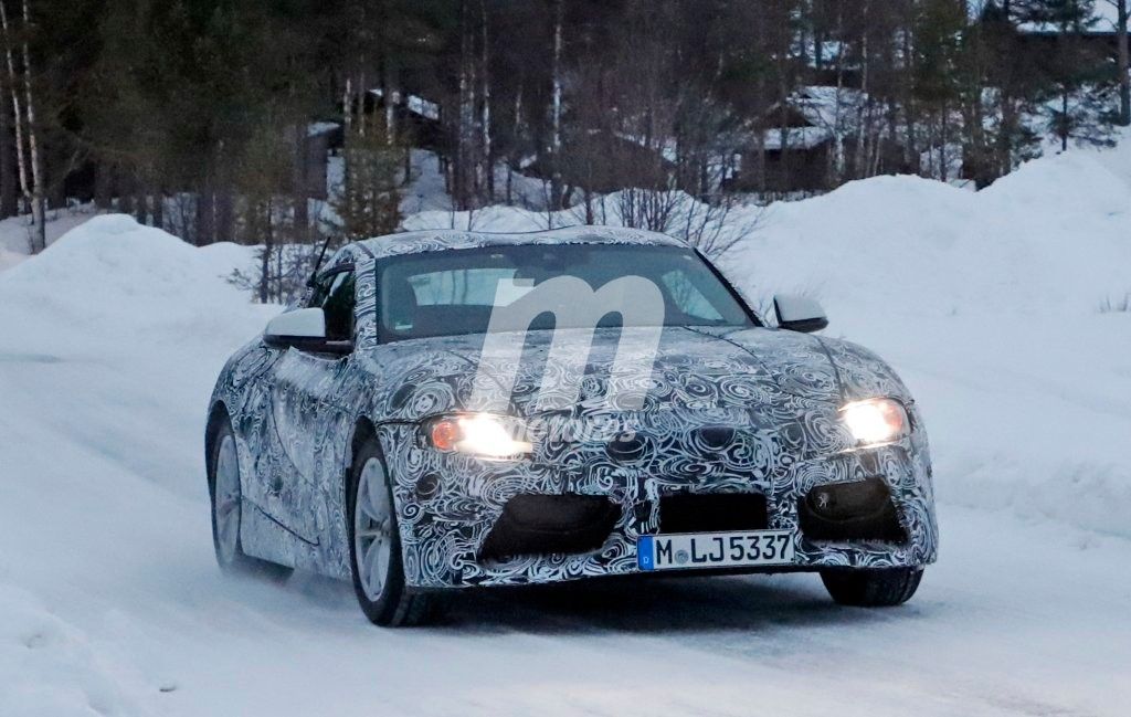 Toyota Supra 2018: Continúa su desarrollo en la nieve