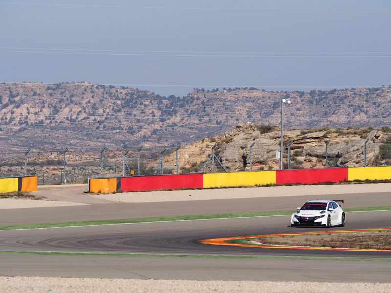 Tres días de test del Honda Civic WTCC en MotorLand