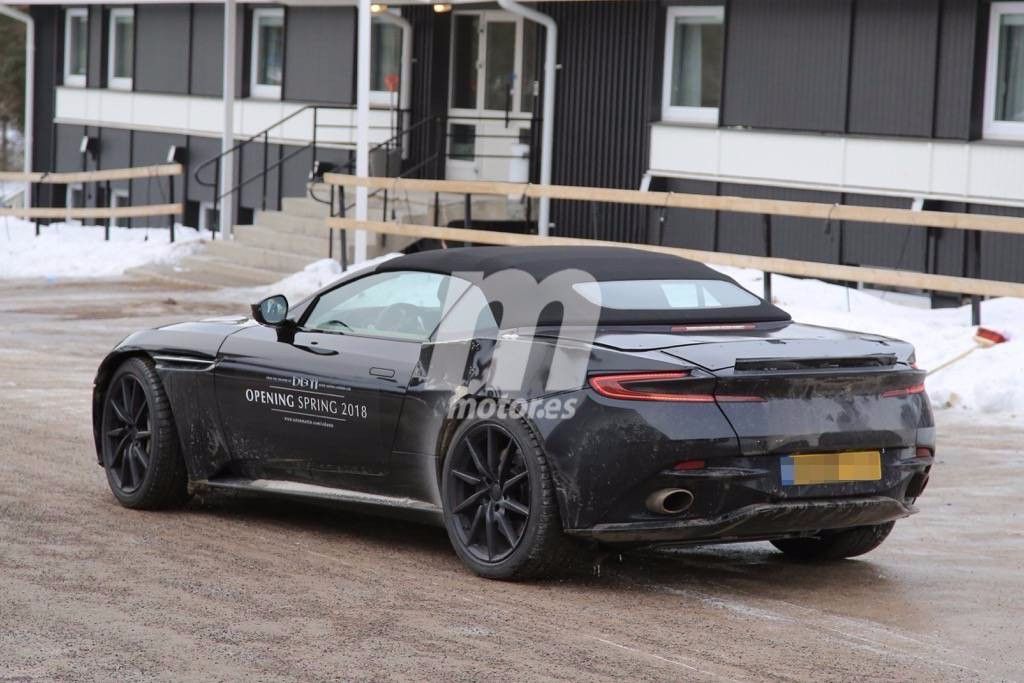 Aston Martin DB11 Volante 2018: continúa el desarrollo de la variante descapotable