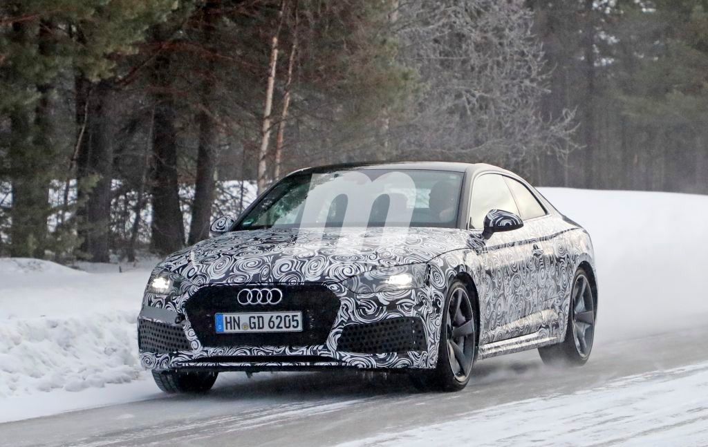 Audi RS5 Coupe: Últimas pruebas antes de su presentación en Ginebra 2017