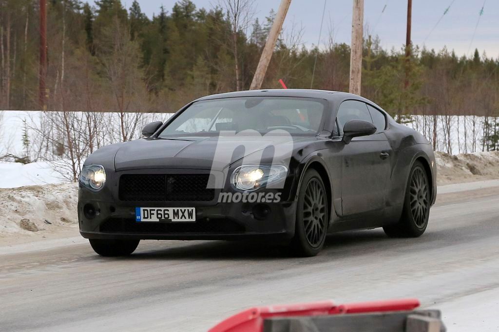 El Bentley Continental GT 2018 pierde camuflaje en estas nuevas fotos espía