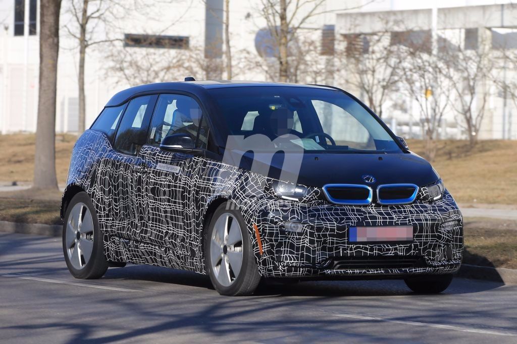 Cazado por primera vez el próximo BMW i3 2018