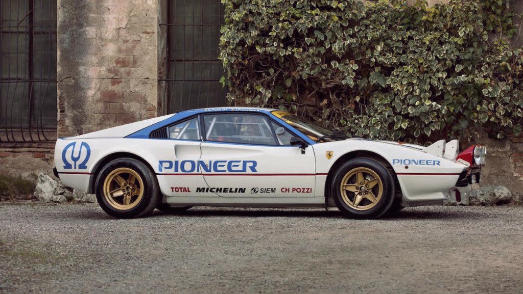 Impecable Ferrari 308 GTB Grupo 4 de rallys a subasta