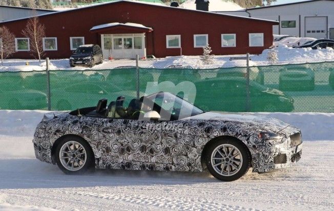 BMW Z5 Roadster 2018 - foto espía