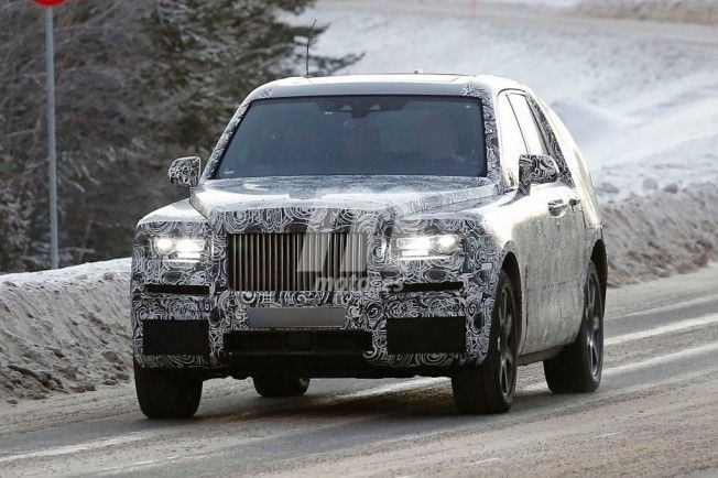 Rolls-Royce Cullinan 2018 - foto espía