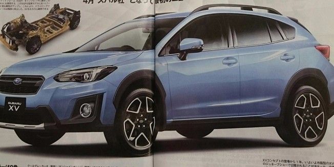 Subaru XV 2018 - imagen filtrada