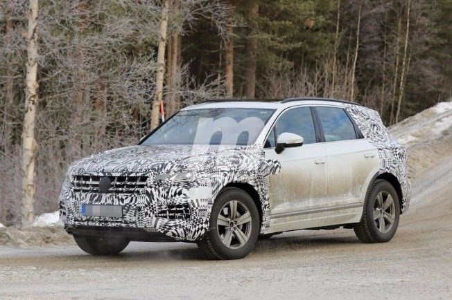 Volkswagen Touareg 2018 - foto espía