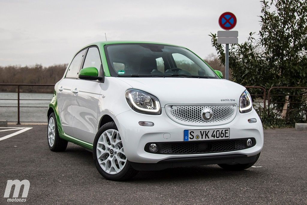 Prueba Smart Forfour Electric Drive, urbano, social, práctico y eléctrico