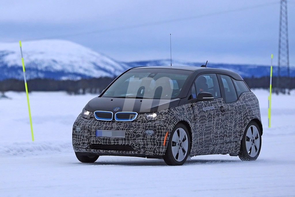 Un nuevo vistazo al BMW i3 2018: continúa el desarrollo del esperado lavado de cara