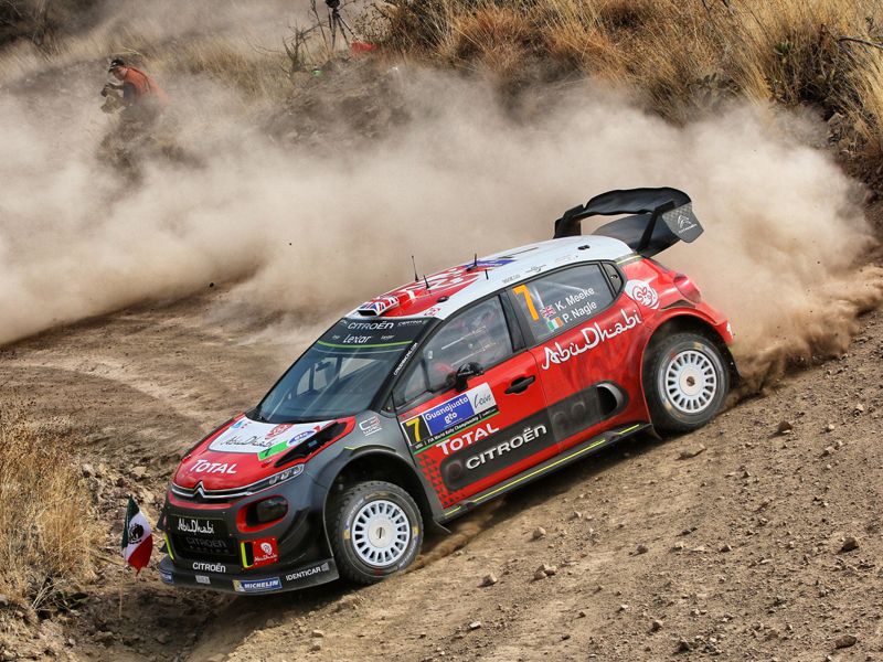Dani Sordo deja su sello, Kris Meeke sigue líder en México