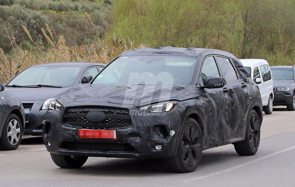 Infiniti QX50 2018: fotografiada al detalle la nueva generación del SUV premium