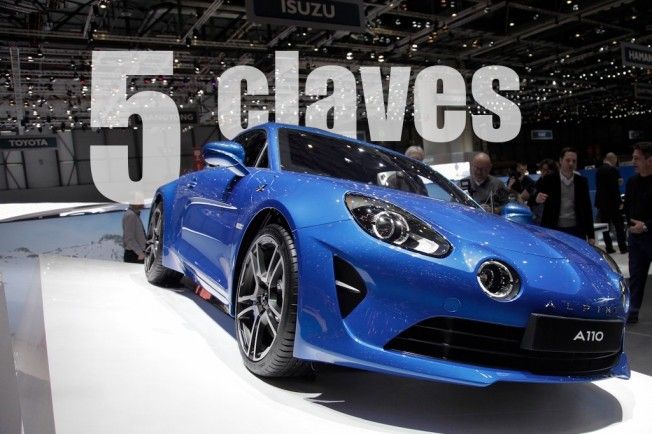 Alpine A110 2017 - 5 claves