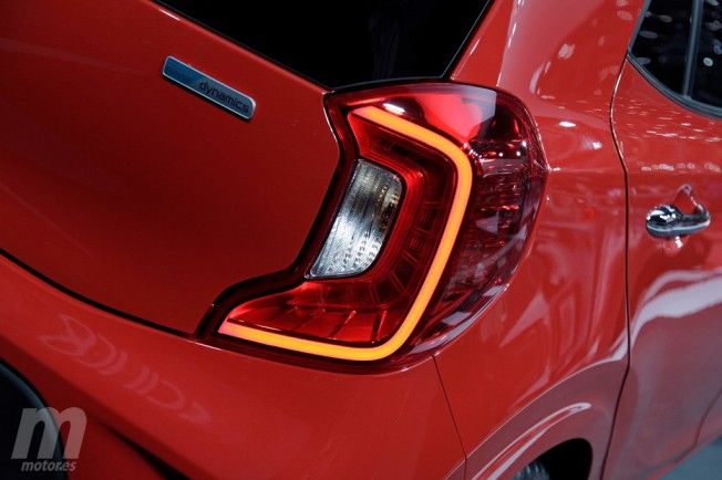 Kia Picanto 2017 - luces traseras