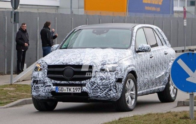 Mercedes GLE 2018 - foto espía