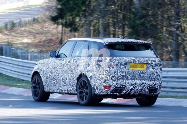 Range Rover Sport SVR 2018 - foto espía