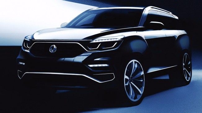 SsangYong Rexton 2018 - teaser