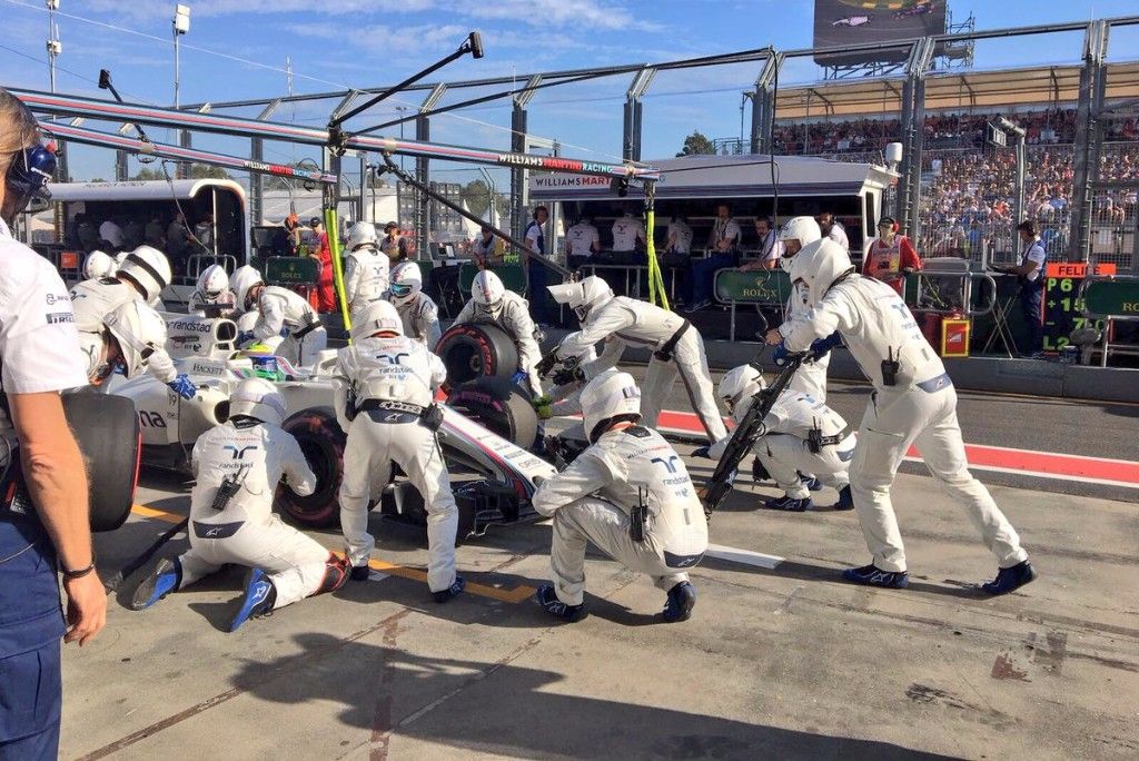 Hay cosas que nunca cambian: Williams sigue mandando en los pit-stops