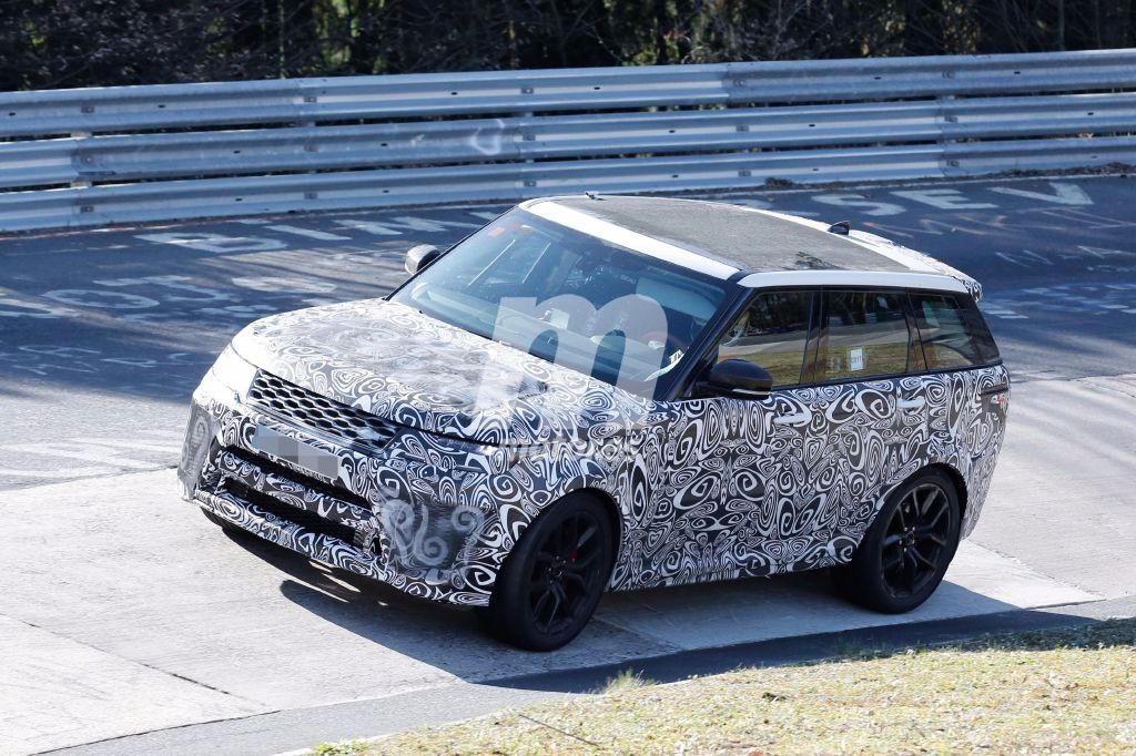 El nuevo Range Rover Sport SVR 2018 se pone a punto en Nürburgring