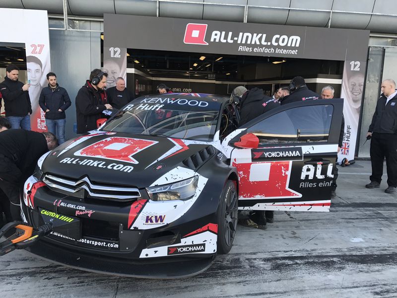 Rob Huff domina el primer día del test WTCC en Monza