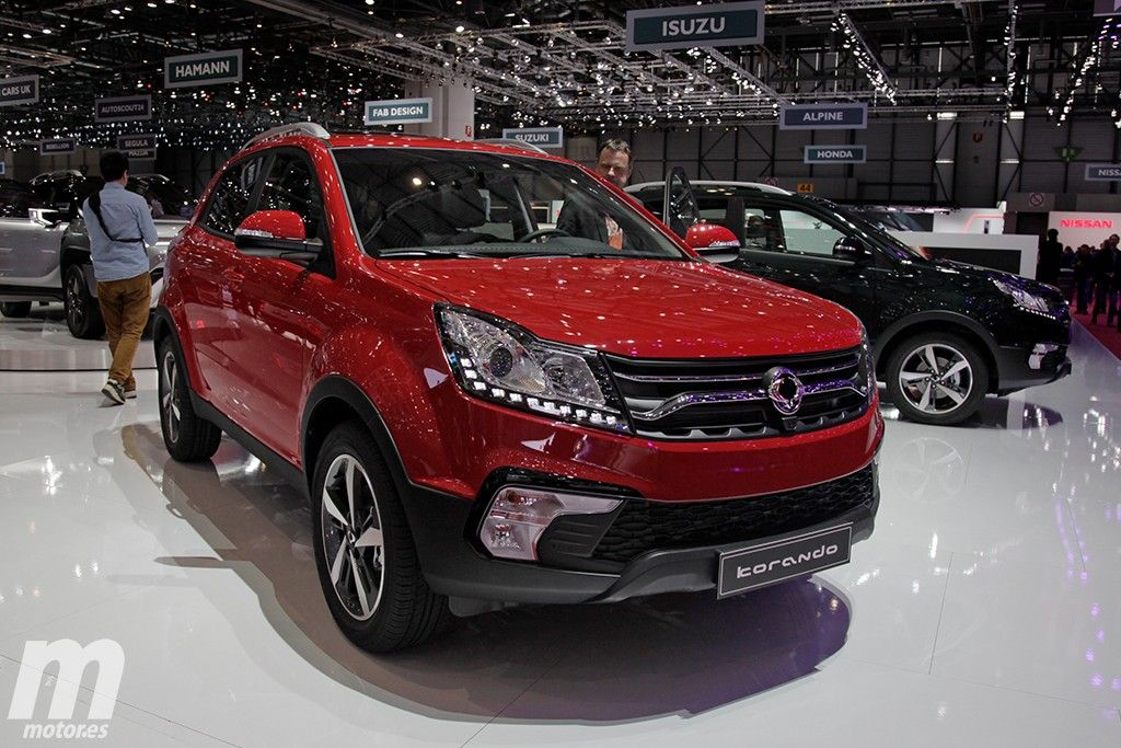 SsangYong Korando 2017, el facelift se presenta en Ginebra