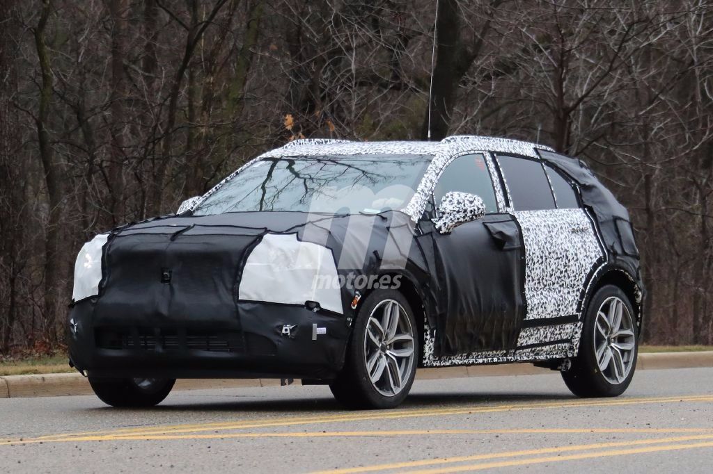 Cadillac XT4: visto en Milford con menos camuflaje del habitual