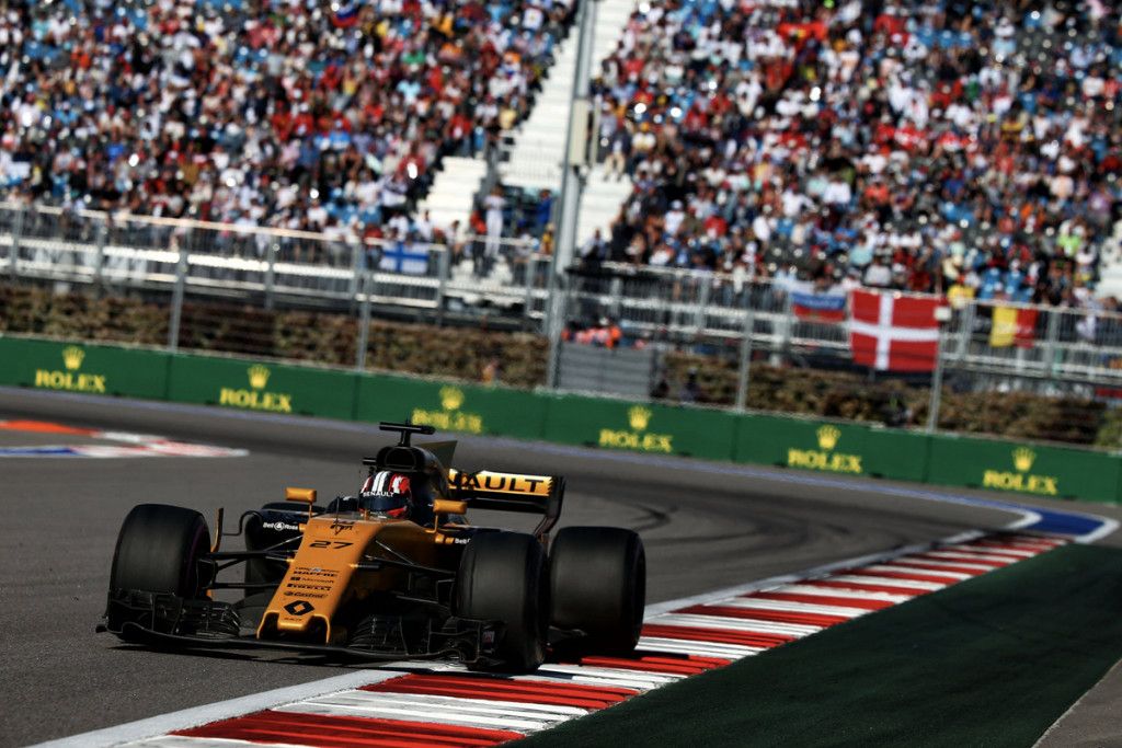 Hülkenberg puntúa en Sochi, Palmer no pasa de la salida