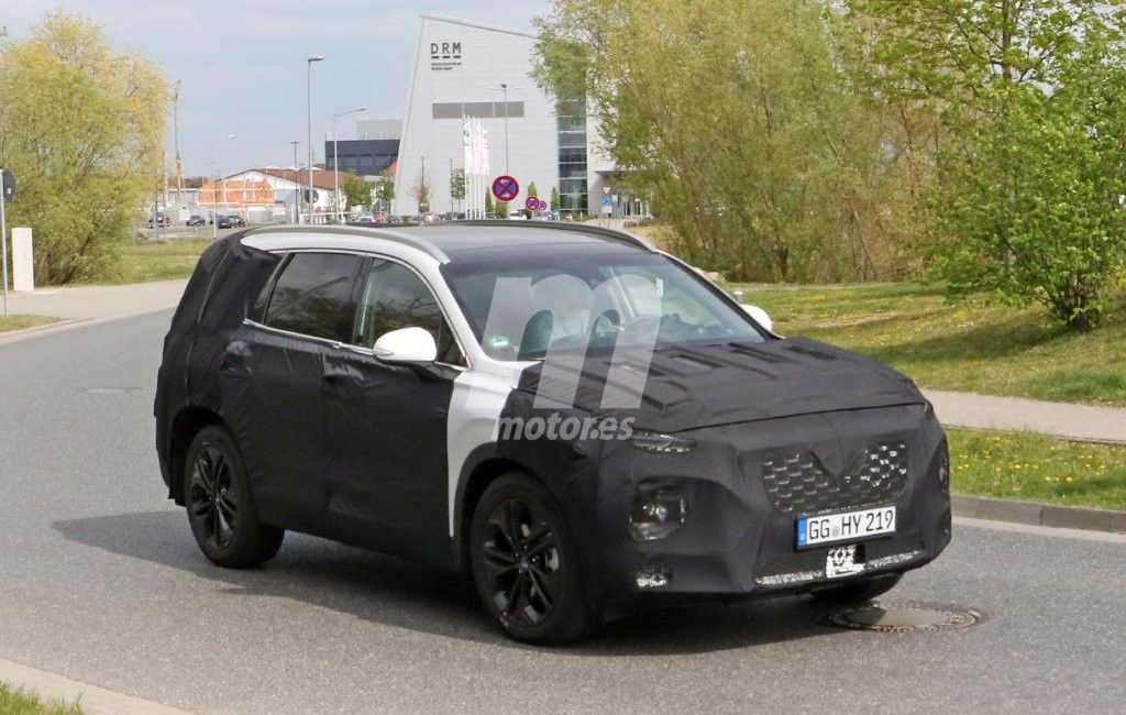 Hyundai Santa Fe 2019: la nueva generación del SUV sigue sus pruebas 