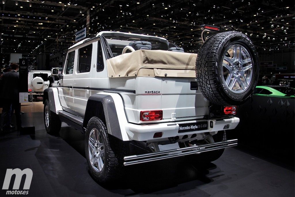 Mercedes-Maybach G 650 Landaulet: lujo extremo en carretera y fuera de ella