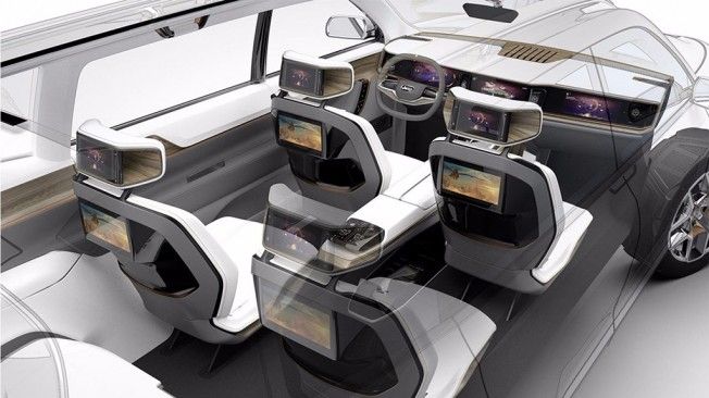 Jeep Yuntu Concept - interior