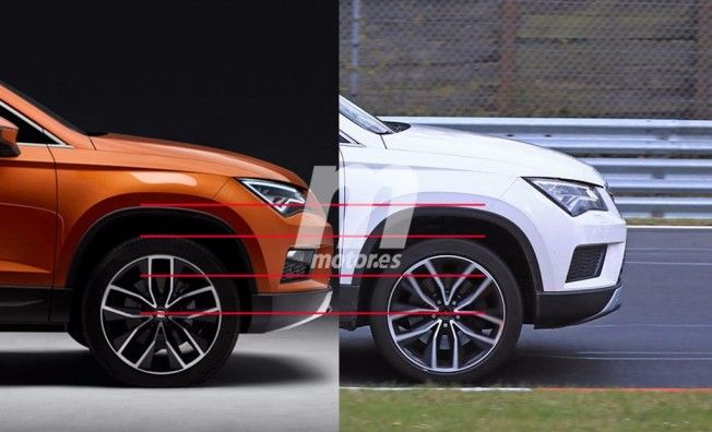 SEAT Ateca - comparativa de suspensión