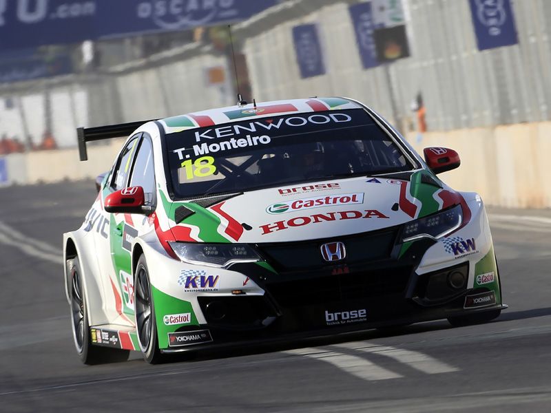 Honda manda en los libres del WTCC en Marrakech